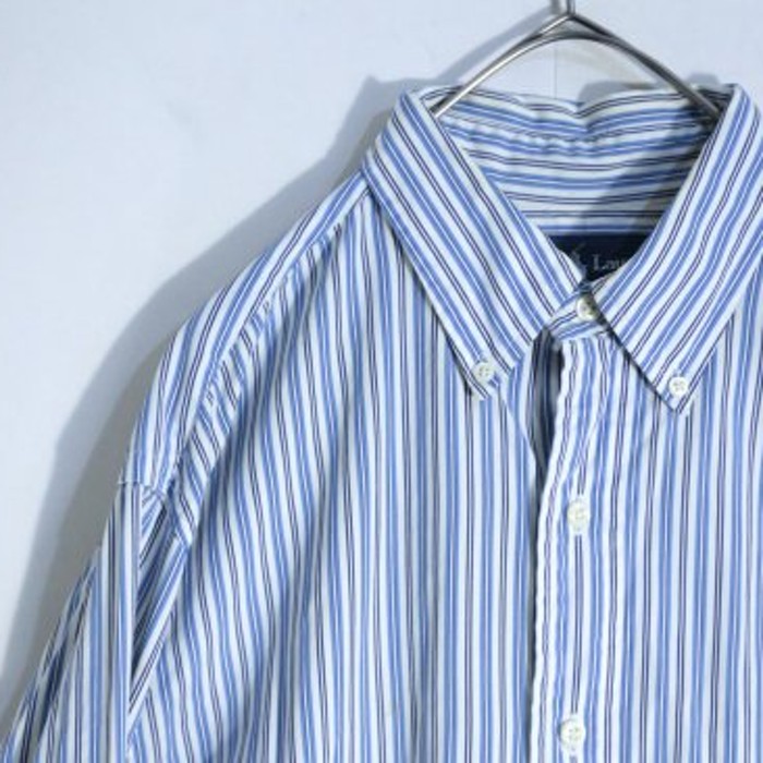 "Polo Ralph Lauren" Light Blue shirt | Vintage.City 古着屋、古着コーデ情報を発信