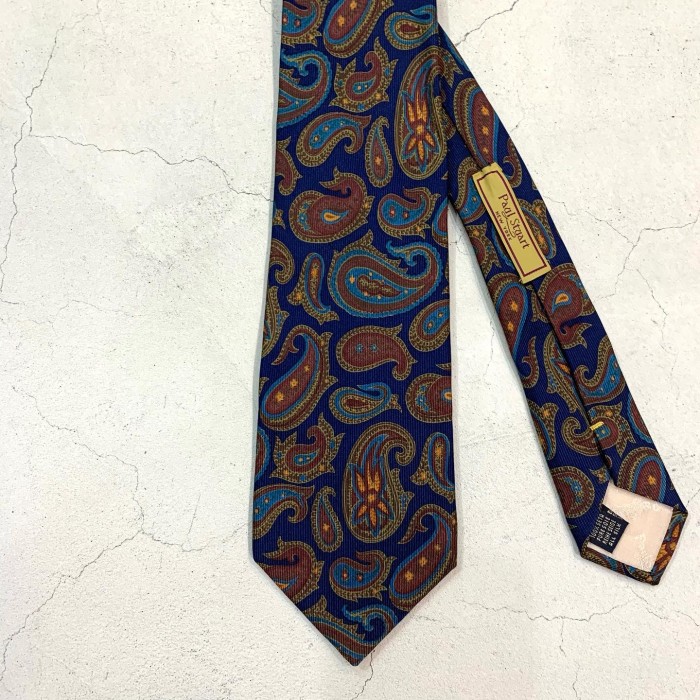 Paul Stuart Paisley Silk Tie | Vintage.City 古着屋、古着コーデ情報を発信