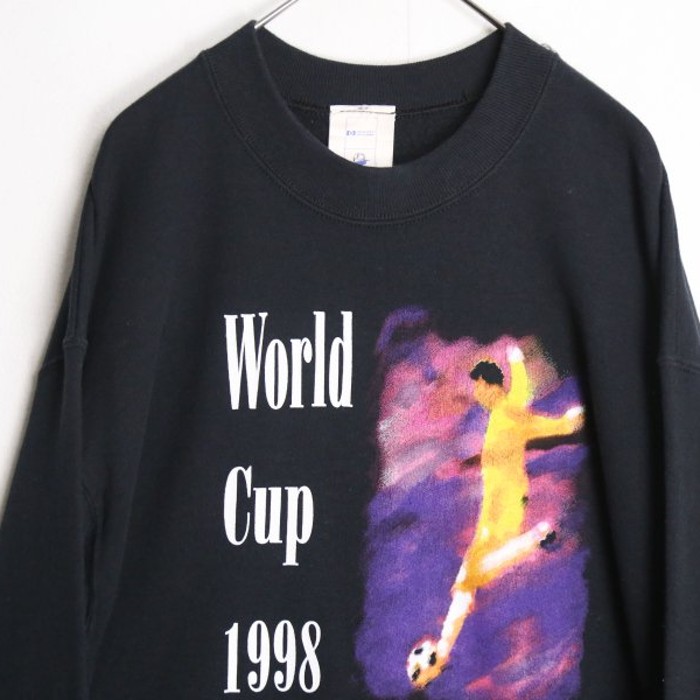 98's FIFA world cup sweat shirt | Vintage.City 古着屋、古着コーデ情報を発信