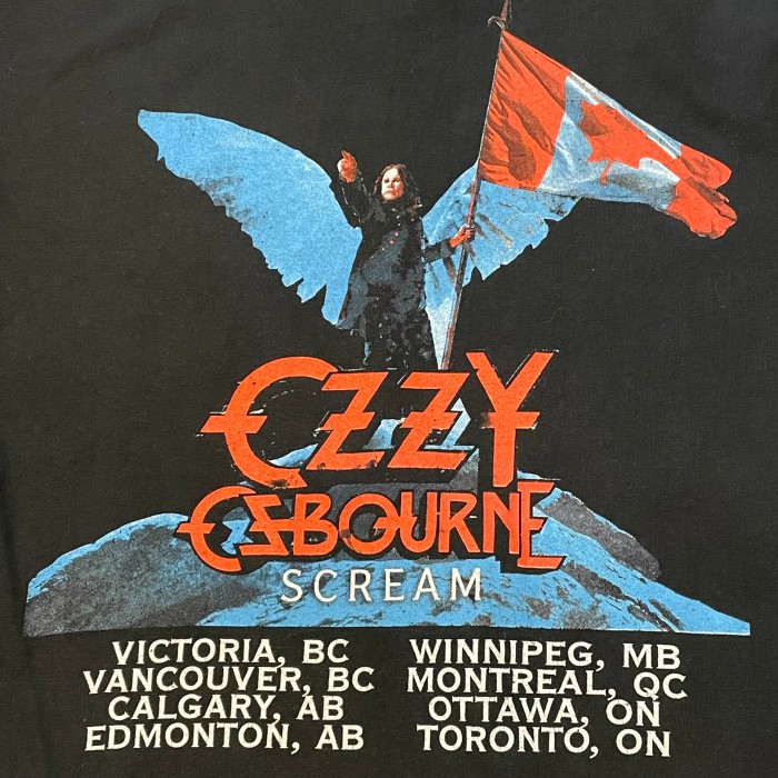 【Ozzy Osbourne】オジーオズボーン バンドTシャツ ロゴ US古着 | Vintage.City 古着屋、古着コーデ情報を発信
