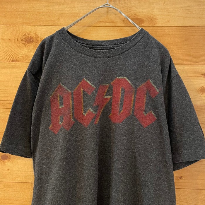 【AC/DC】ロゴ プリント バンドTシャツ ロックt バンt M US古着 | Vintage.City 빈티지숍, 빈티지 코디 정보