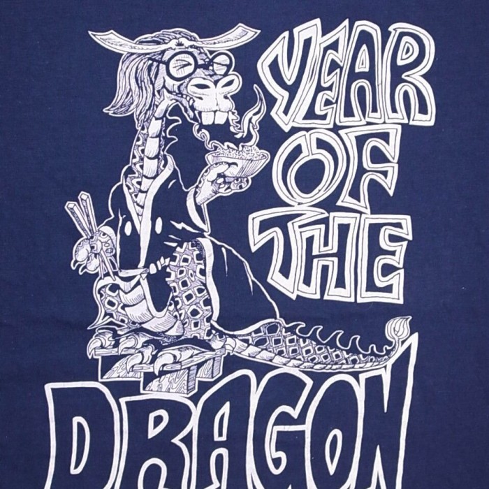 70'S YEAR OF THE DRAGON T-SHIRTS | Vintage.City