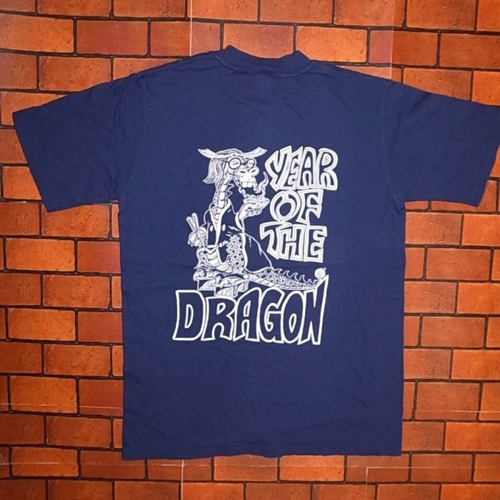 Hanes Year Of Dragon Tシャツ 80s usa製 ドラゴン