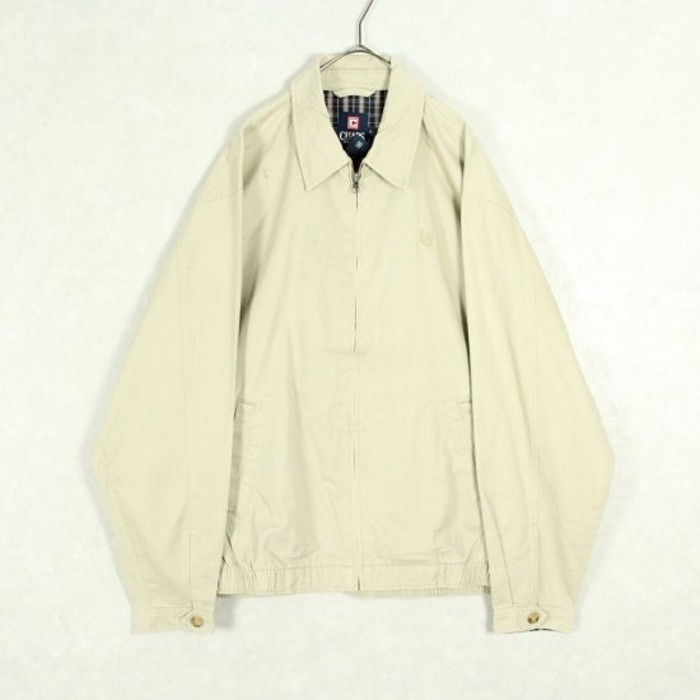 "CHAPS" beige color coach jacket | Vintage.City 古着屋、古着コーデ情報を発信