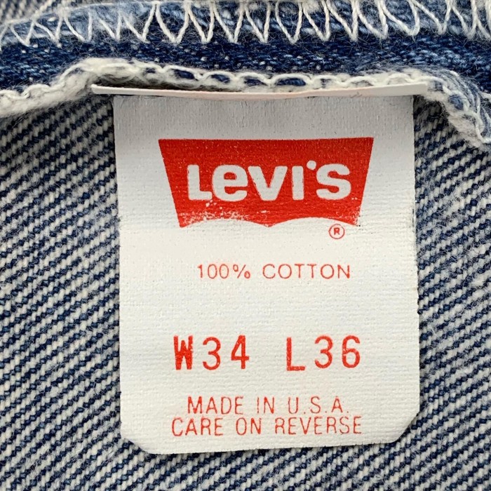 90'S LEVIS 501 デニム USA製 W34L36 (VINTAGE) | Vintage.City 古着屋、古着コーデ情報を発信