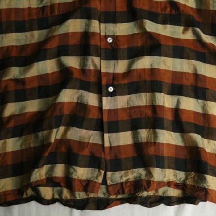 Shiny design check H/S shirt | Vintage.City 古着屋、古着コーデ情報を発信