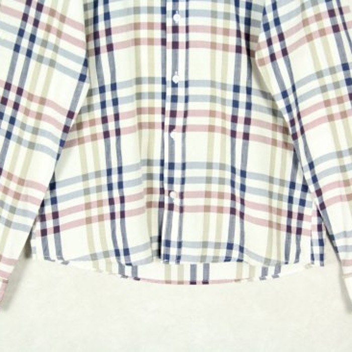 "LACOSTE" shiny check shirt | Vintage.City 古着屋、古着コーデ情報を発信
