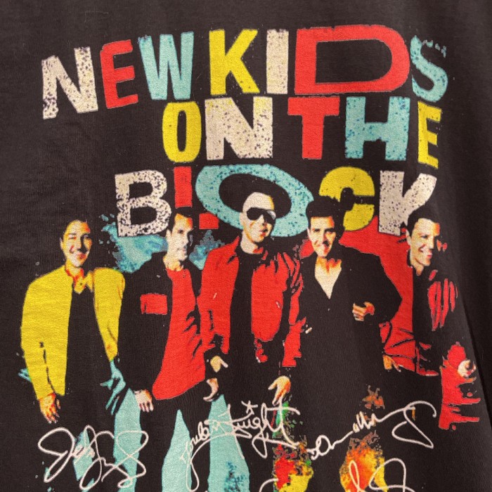 NEW KIDS ON THE BLOCK プリント Tシャツ | Vintage.City 古着屋、古着コーデ情報を発信