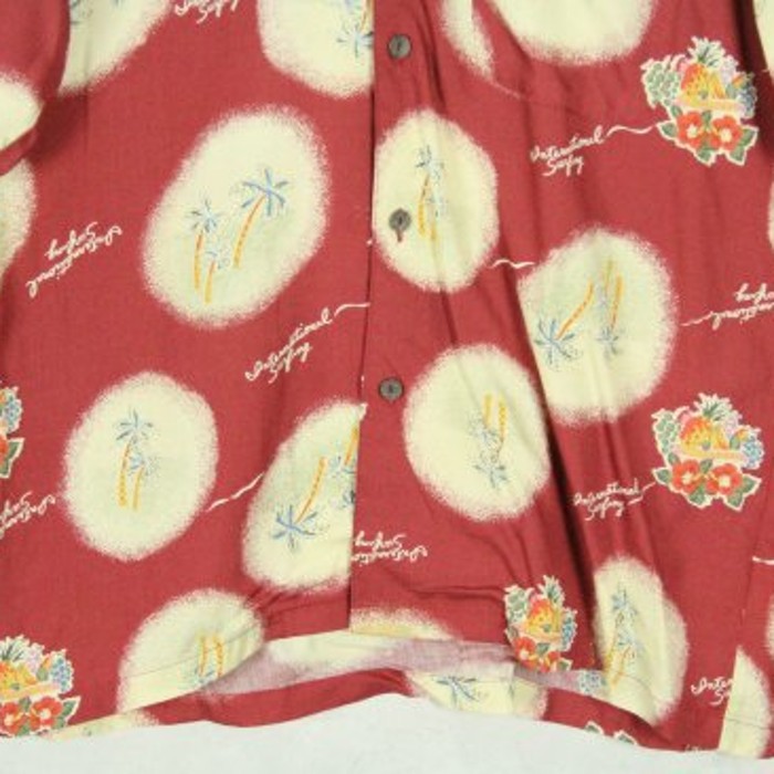 palm tree design aloha shirt | Vintage.City 古着屋、古着コーデ情報を発信