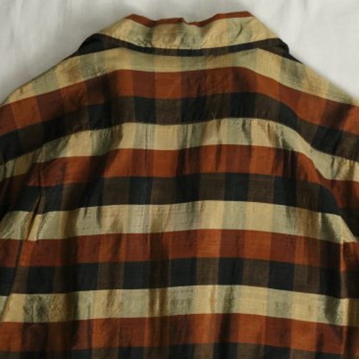 Shiny design check H/S shirt | Vintage.City 古着屋、古着コーデ情報を発信