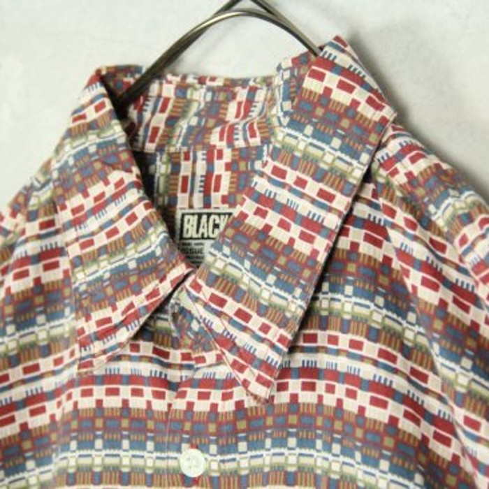 native border design cotton shirt | Vintage.City Vintage Shops, Vintage Fashion Trends