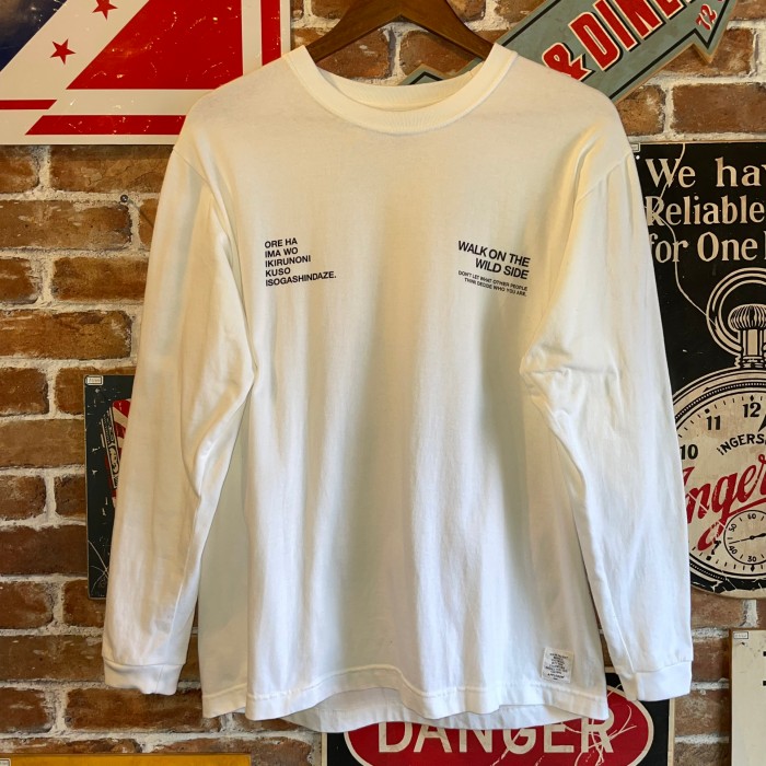 APPLEBUM ロンT デニス ロッドマン 長袖Tシャツ white | Vintage.City