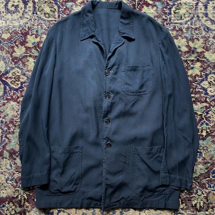 France Vintage Rayon Sack jacket | Vintage.City 古着屋、古着コーデ情報を発信