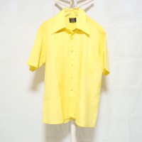 70's TOWNCRAFT Short Sleeve Shirt Yellow | Vintage.City ヴィンテージ 古着