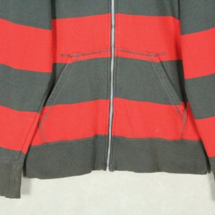 "NIKE" red&black border hoodie | Vintage.City 빈티지숍, 빈티지 코디 정보
