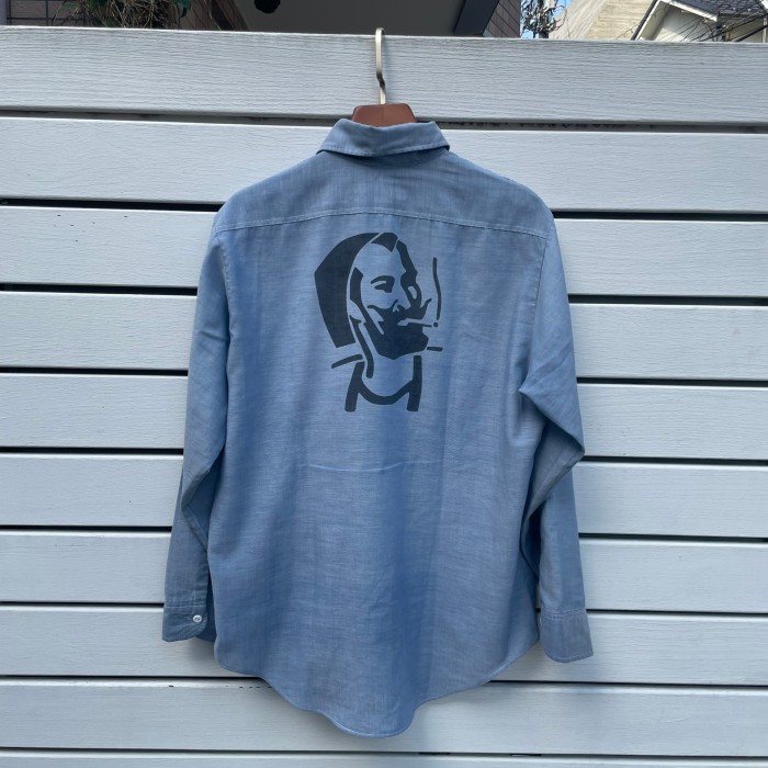 70s BIC MAC Chambray shirt | Vintage.City 빈티지숍, 빈티지 코디 정보