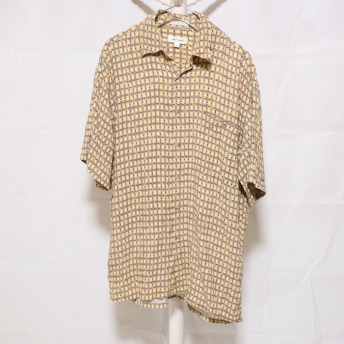 pierre cardin Whole Pattern Rayon Shirt | Vintage.City