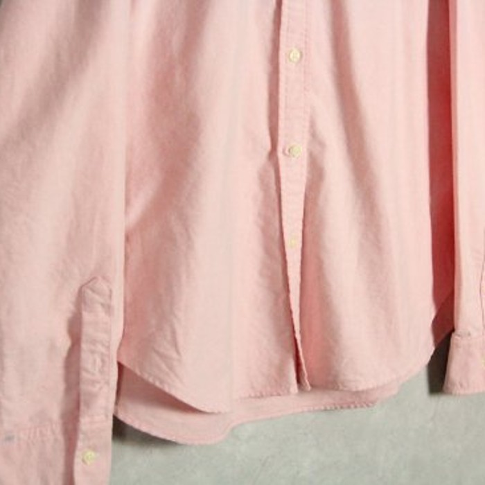"Ralph Lauren" pink color plain shirt | Vintage.City 빈티지숍, 빈티지 코디 정보