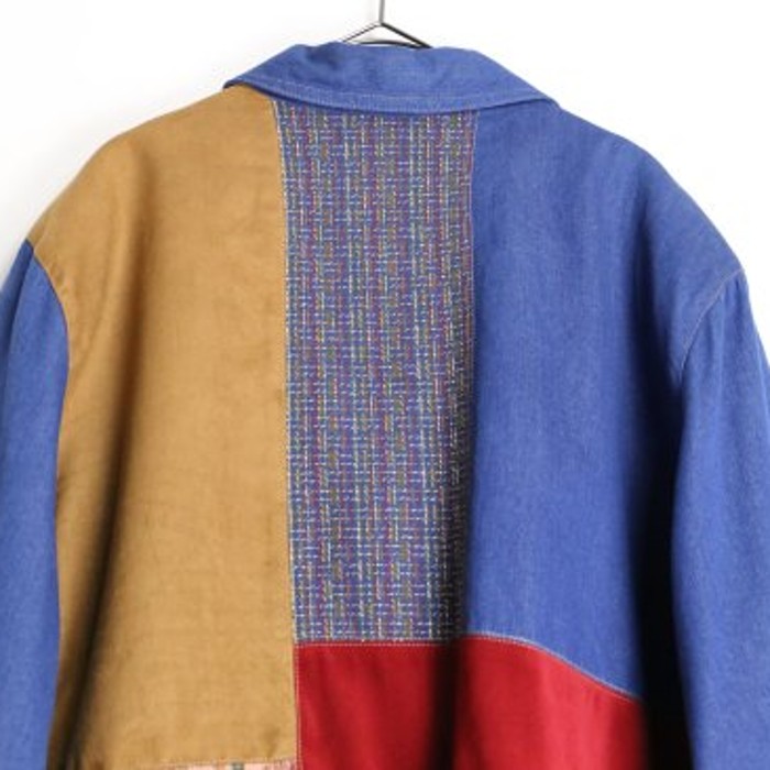 "極上" various textile patchwork jacket | Vintage.City 빈티지숍, 빈티지 코디 정보