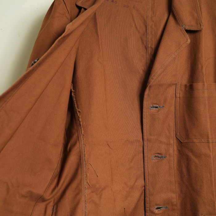 Italian Military Prisoner Work Jacket | Vintage.City 古着屋、古着コーデ情報を発信