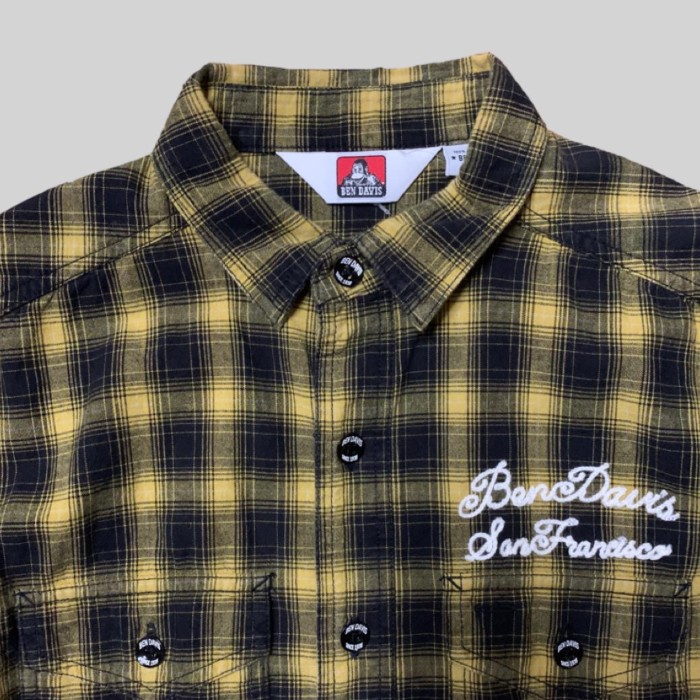 Ben Davis オンブレーチェック ワークシャツ M | Vintage.City 빈티지숍, 빈티지 코디 정보