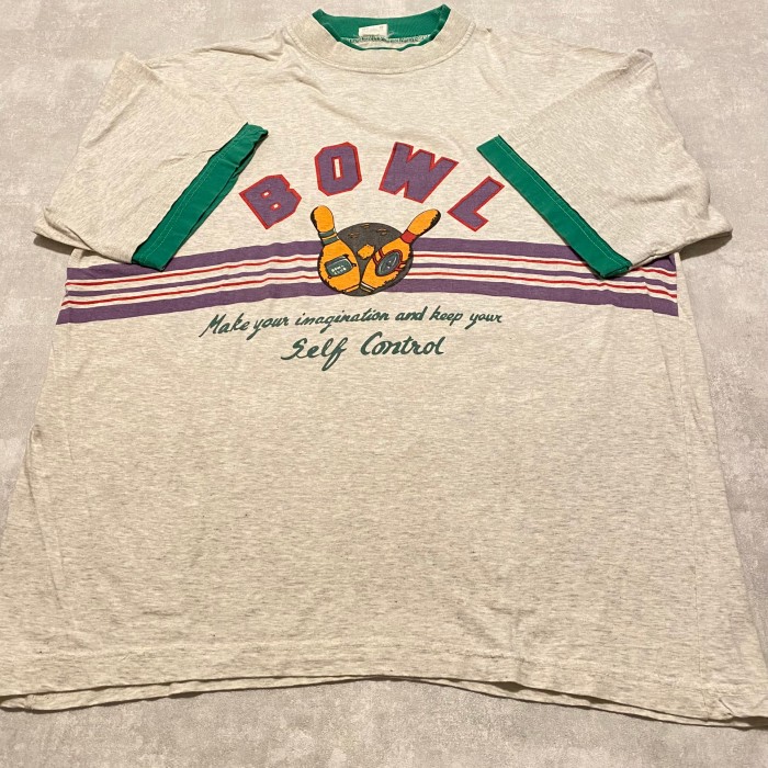 ユーロ　70s BOWL CLUB コットン 　T-シャツ　 | Vintage.City 古着屋、古着コーデ情報を発信