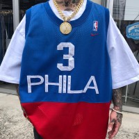 8632.NBA フィラデルフィアセブンティシクサーズ ゲームシャツ ストリート | Vintage.City ヴィンテージ 古着