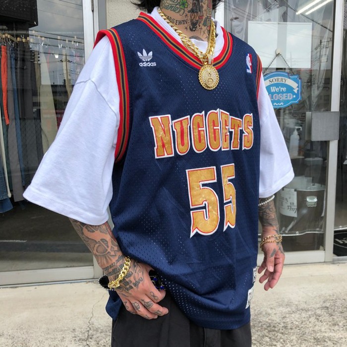 8623.NBA デンバーナゲッツ ゲームシャツ スウィングマン ストリートM | Vintage.City 古着屋、古着コーデ情報を発信