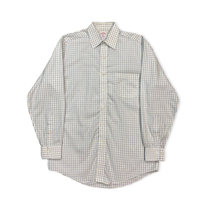 Brooks Brothers Broad Check Shirt | Vintage.City 빈티지숍, 빈티지 코디 정보