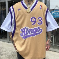 8637.NBA サクラメントキングス ゲームシャツ スウィングマン アディダス | Vintage.City ヴィンテージ 古着