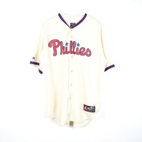 Phillies フィリーズ Majestic ベースボールシャツ L | Vintage.City 古着屋、古着コーデ情報を発信