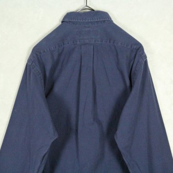 "Ralph Lauren" navy plain shirt | Vintage.City 빈티지숍, 빈티지 코디 정보