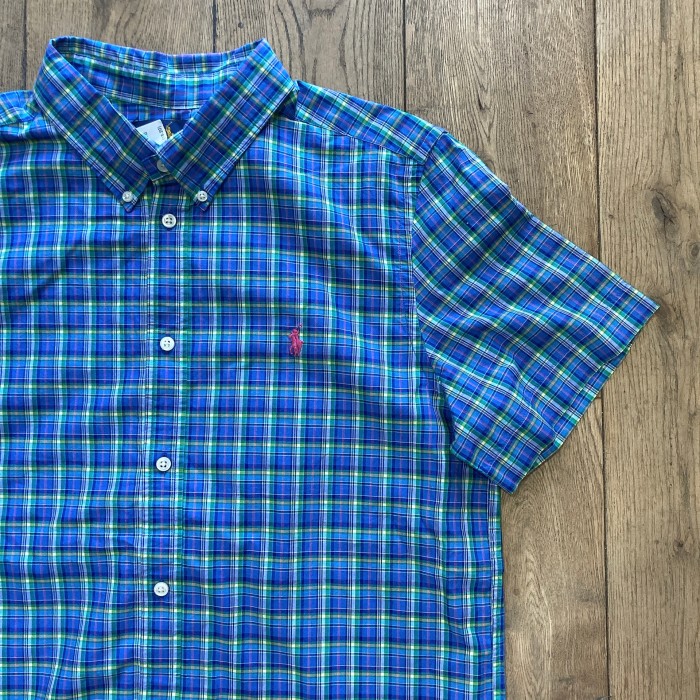 新品　ラルフローレン S/Sチェックシャツ　BOYS XL | Vintage.City 古着屋、古着コーデ情報を発信