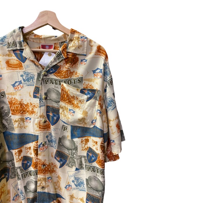 NFL Aloha shirt | Vintage.City 古着屋、古着コーデ情報を発信
