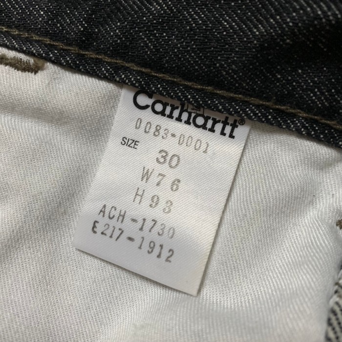 Carhartt ブラックデニム ペインターパンツ 30 | Vintage.City 古着屋、古着コーデ情報を発信
