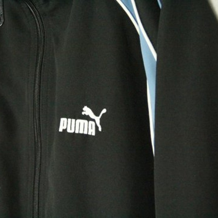 "PUMA" blue line track jacket | Vintage.City 빈티지숍, 빈티지 코디 정보