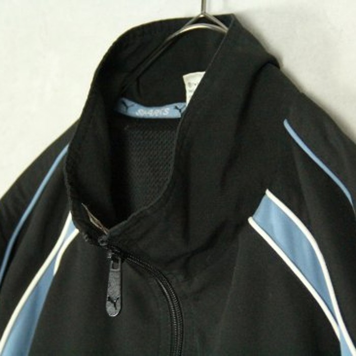 "PUMA" blue line track jacket | Vintage.City 古着屋、古着コーデ情報を発信