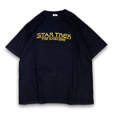 90's STAR TREK THE MAGAZINE T-shirt | Vintage.City 빈티지숍, 빈티지 코디 정보