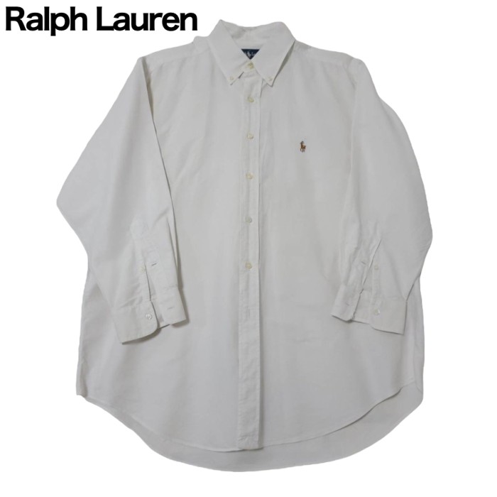RalphLauren　長袖白ワイシャツ 16 1/2 ー32 YARMOUT | Vintage.City 古着屋、古着コーデ情報を発信