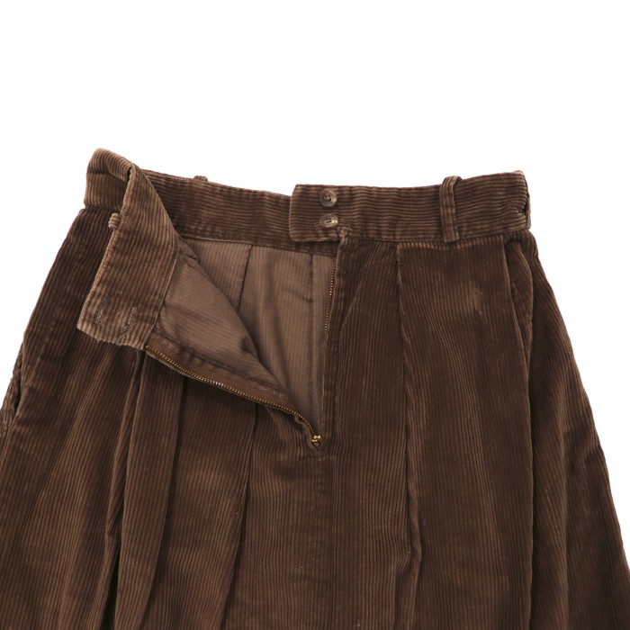 RALPH LAUREN フレアロングスカート 8 ブラウン コーデュロイ | Vintage.City 古着屋、古着コーデ情報を発信
