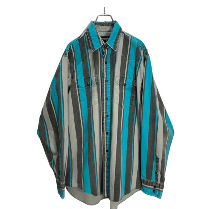 80-90s Wlangrer L/S multicolored stripe | Vintage.City 古着屋、古着コーデ情報を発信