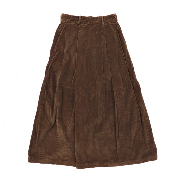RALPH LAUREN フレアロングスカート 8 ブラウン コーデュロイ | Vintage.City 古着屋、古着コーデ情報を発信