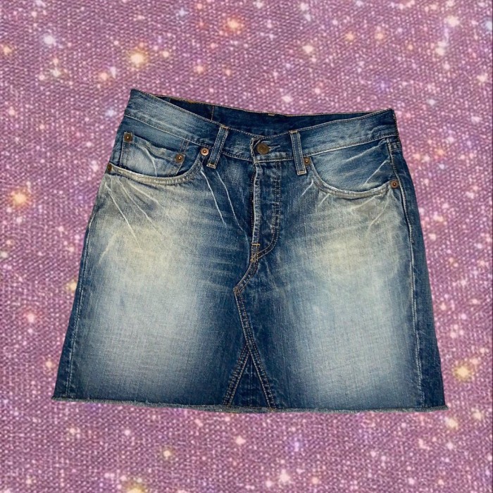 Y2K vibes ♡ ”Levi’s”501 denim skirt | Vintage.City 古着屋、古着コーデ情報を発信