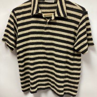 80sHAIタオル地ショート丈半袖ポロシャツ　M | Vintage.City 古着屋、古着コーデ情報を発信