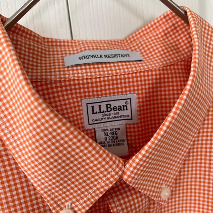 L.L.Bean エルエルビーン ギンガムチェック シャツ オーバーサイズ XL | Vintage.City 빈티지숍, 빈티지 코디 정보