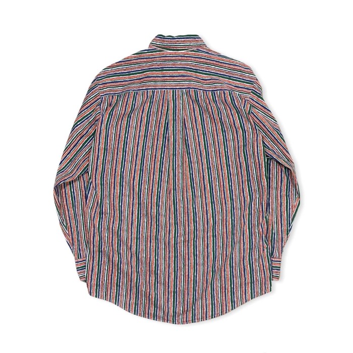 J.CREW 90's Broad Wave Stripe Shirt | Vintage.City 古着屋、古着コーデ情報を発信