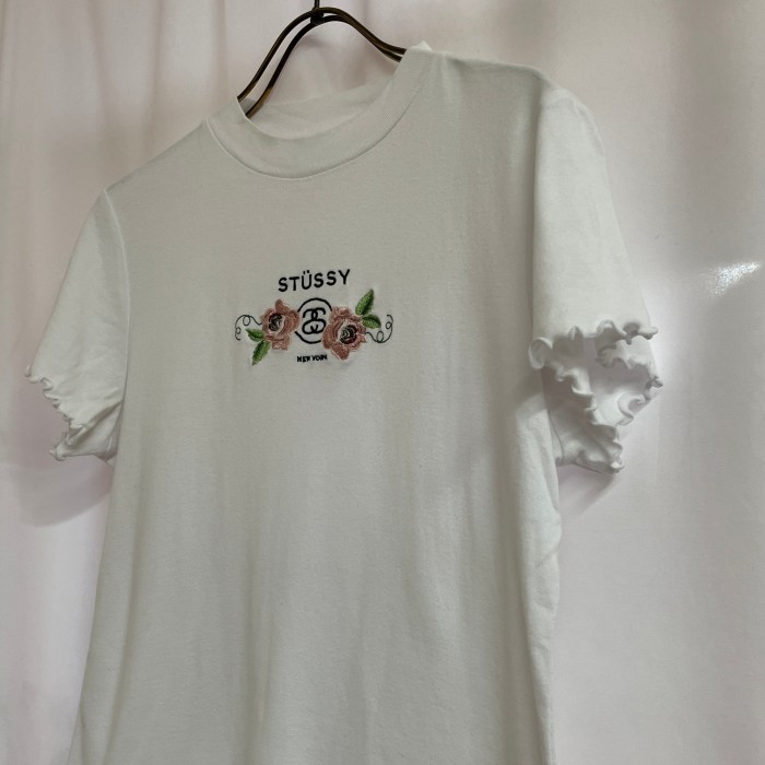 STUSSY TEE Tシャツ　刺繍　newyork | Vintage.City 빈티지숍, 빈티지 코디 정보