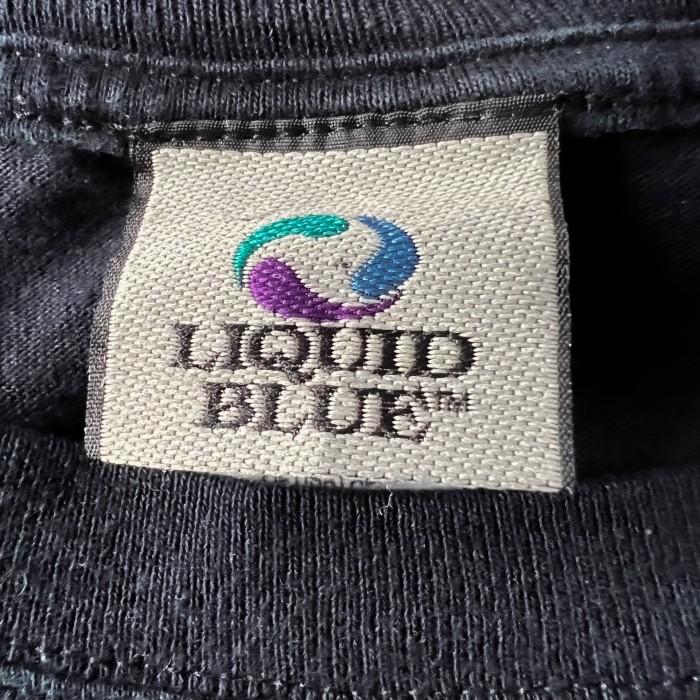 00s “liquid blue” dragon tee ドラゴン tシャツ | Vintage.City