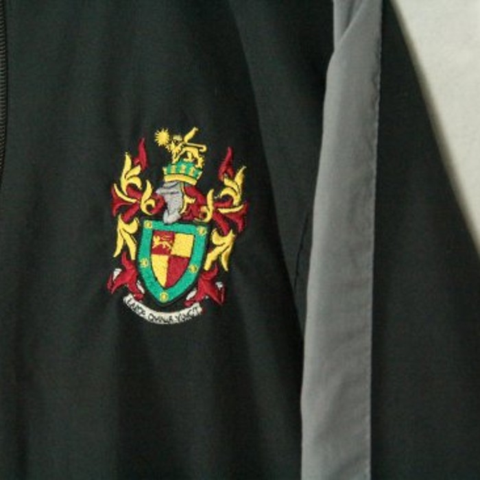 "NIKE" emblem design black track jacket | Vintage.City 빈티지숍, 빈티지 코디 정보