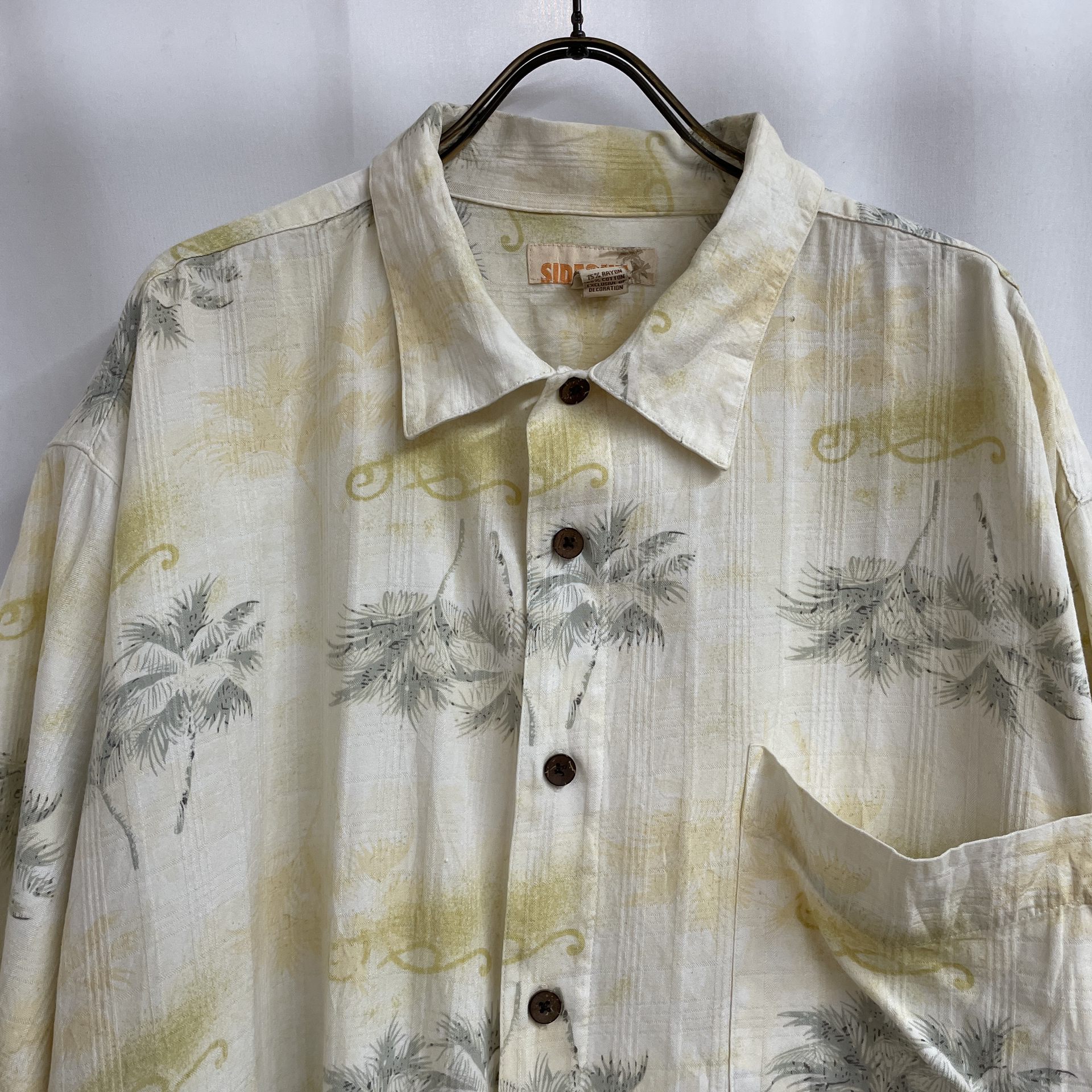 Vintage aloha shirt アロハシャツ ココナッツボタン | Vintage.City